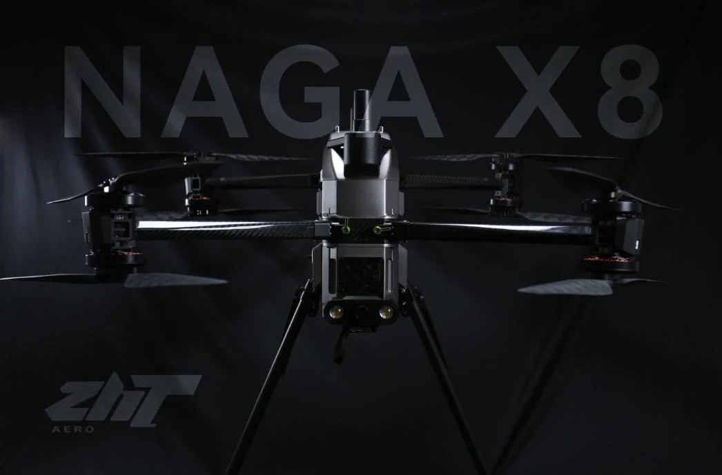 NAGA X8 大载重长航时共轴四旋翼无人机