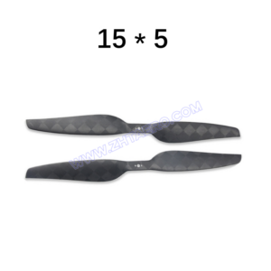 15x5 inches - Ultralight Carbon Fiber Propeller CW & CCW in one pair