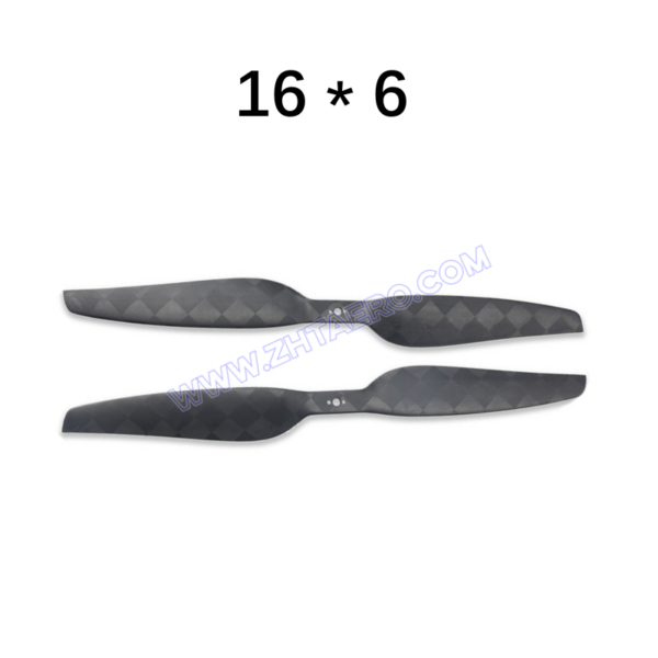 16x6 inches - Ultralight Carbon Fiber Propeller CW & CCW in one pair