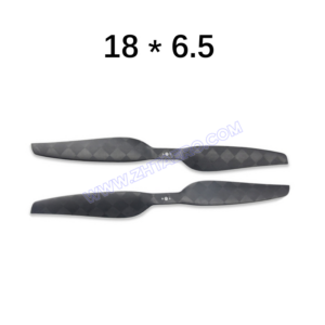18x6.5 inches - Ultralight Carbon Fiber Propeller CW & CCW in one pair