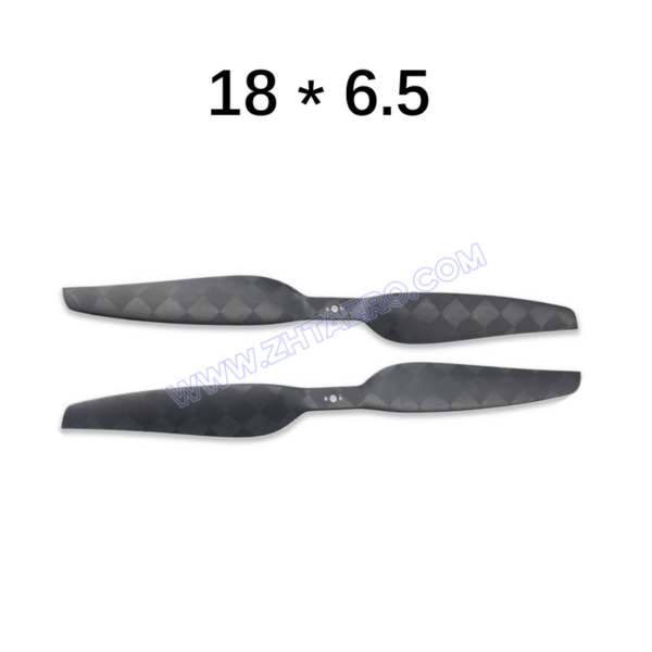 18x6.5 inches - Ultralight Carbon Fiber Propeller CW & CCW in one pair