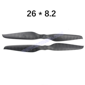26x8.2 inches - Ultralight Carbon Fiber Propeller CW & CCW in one pair