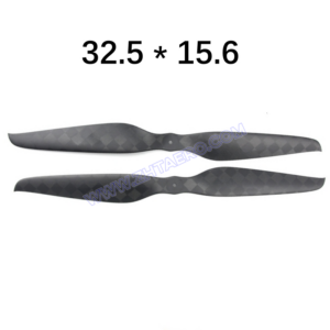 32.5x15.6 Inches – Ultralight Carbon Fiber Propeller CW & CCW In One Pair