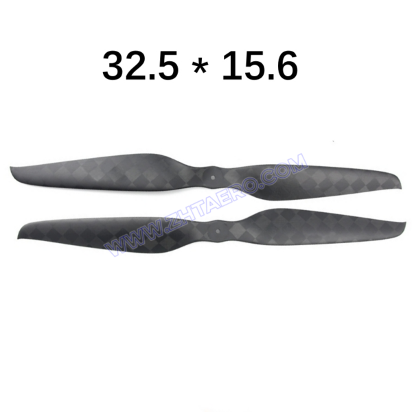 32.5x15.6 Inches – Ultralight Carbon Fiber Propeller CW & CCW In One Pair