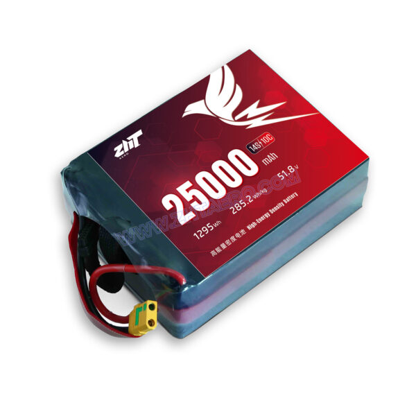 51.8V 25000mAh 285.2Wh/Kg 14S 10C High-Energy Density Solid State Battery - Image 4
