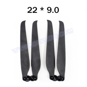 22x9.0 inches - Ultralight Carbon Fiber Foldable Propeller CW & CCW in one pair