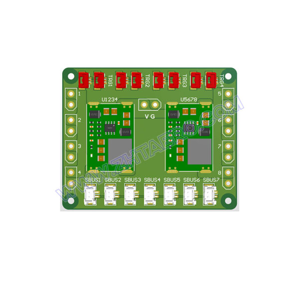 DCDC、ZHT K24 Ethernet and Serial Port Integrated Expansion Board - 图片 2